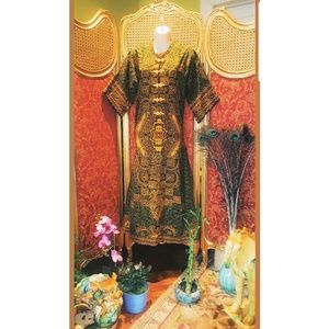 🇹🇭 70s green house Robe from Thailand 💚